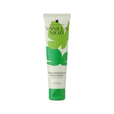 Vanilla Mozi Natural Outdoor Body Cream Spearmint and Vanilla 125ml